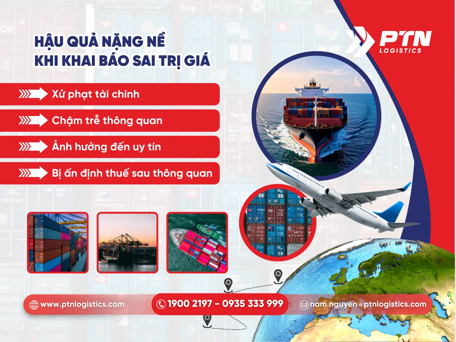 Hậu quả nặng nề khi khai báo sai trị giá