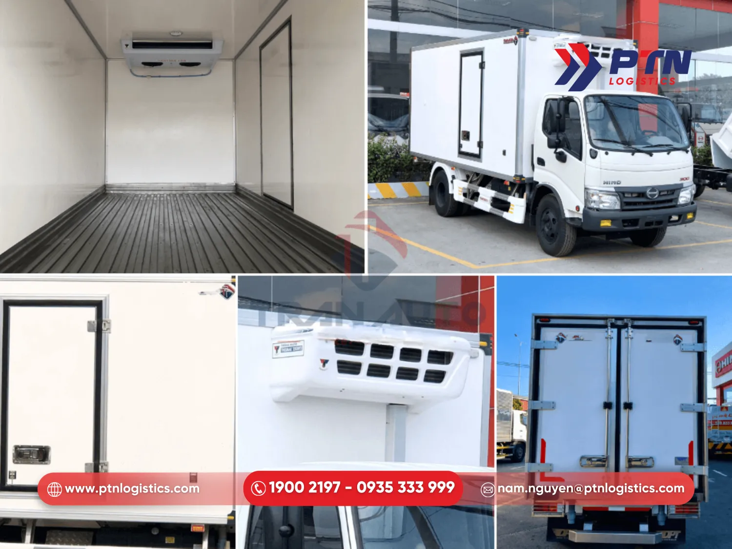Hệ thống về xe tải lạnh trong logistics