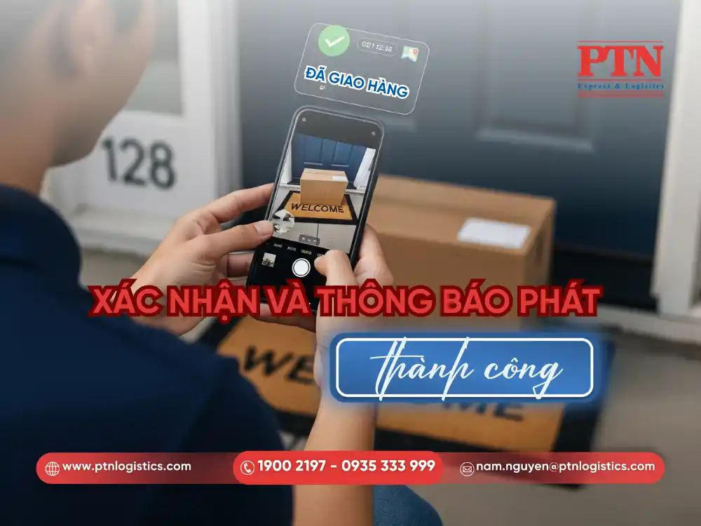 Hệ thống xác nhận và thông báo phát thành công
