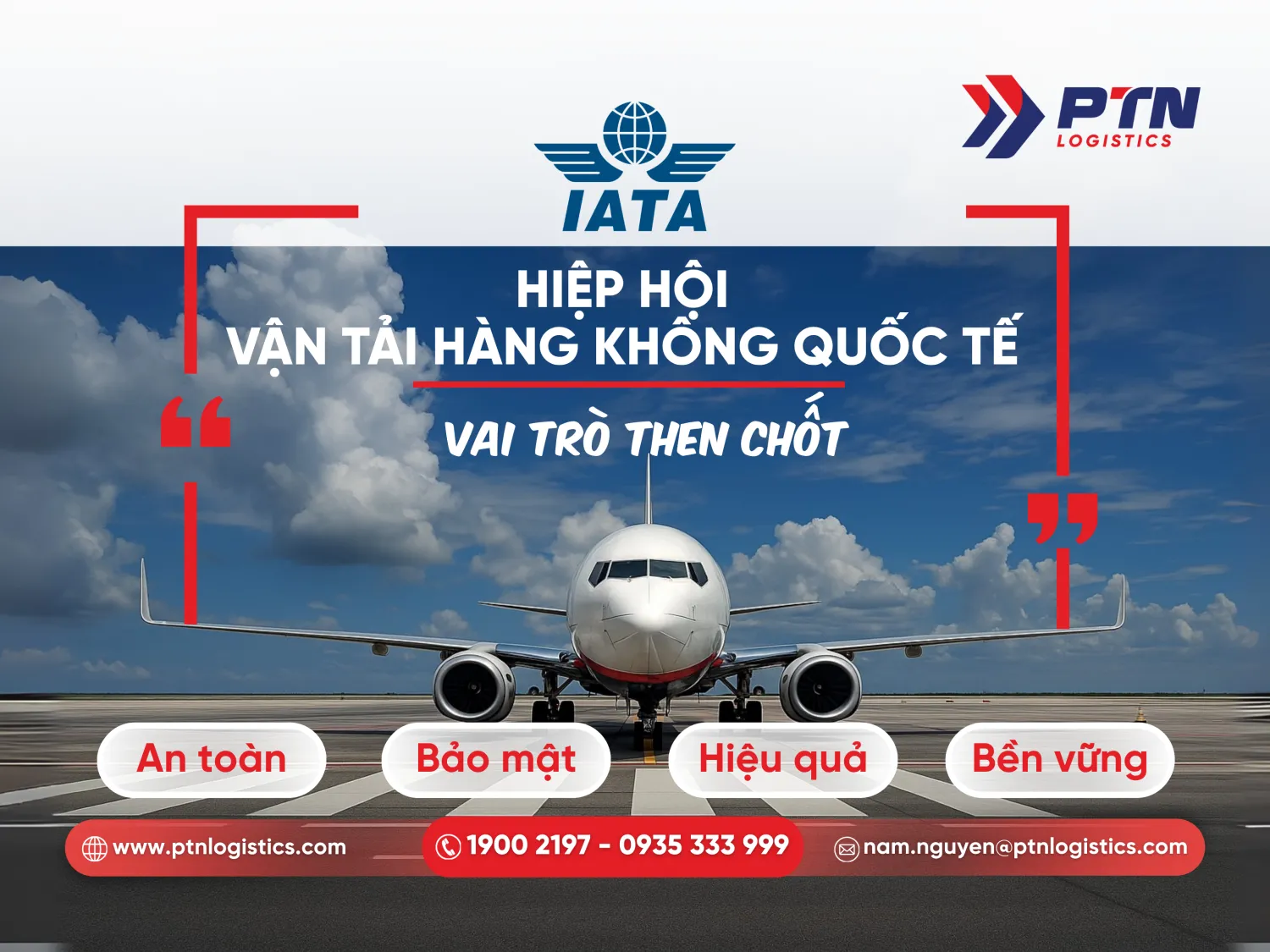 Hiệp hội vận tải hàng không quốc tế: Vai trò vai trò then chốt