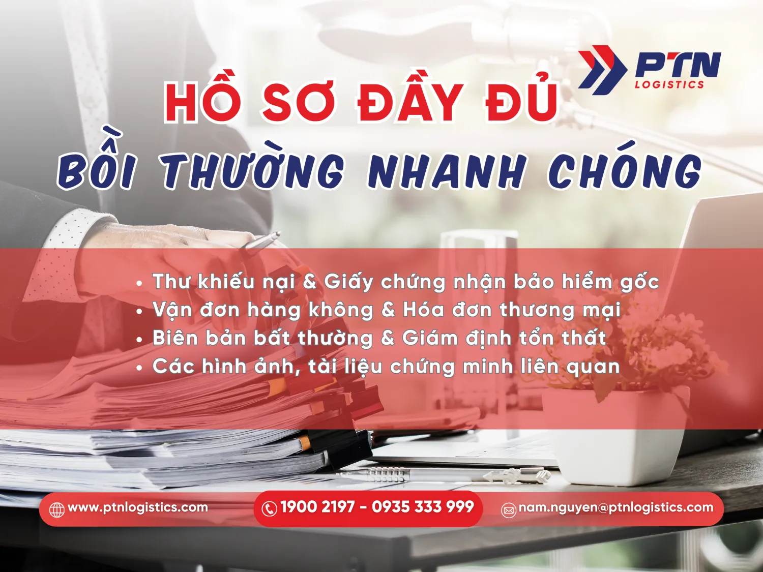 Hồ sơ yêu cầu bồi thường bảo hiểm hàng không gồm những gì