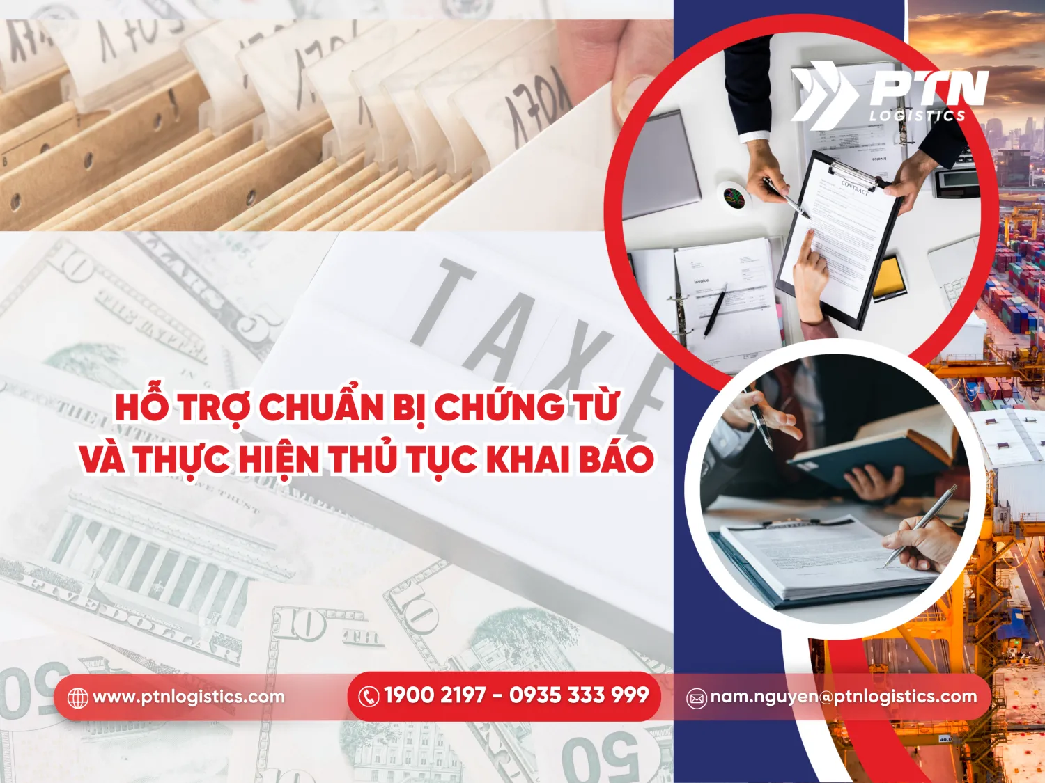 Hỗ trợ chuẩn bị chứng từ và thực hiện thủ tục