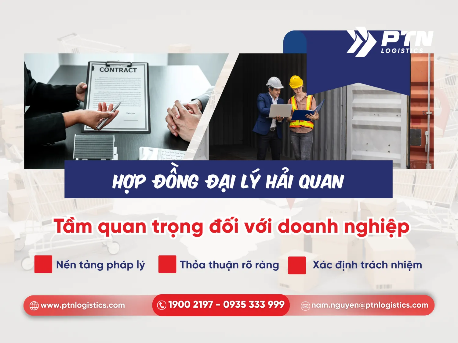 Hợp đồng đại lý hải quan, tầm quan trọng đối với doanh nghiệp