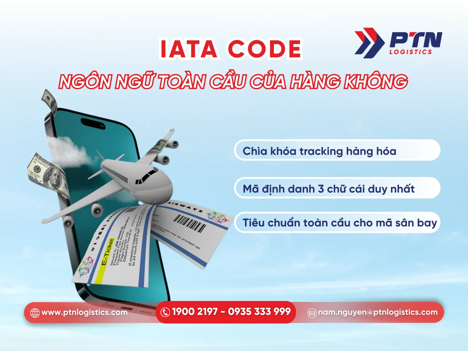 IATA Code: Ngôn ngữ toàn cầu của hàng không