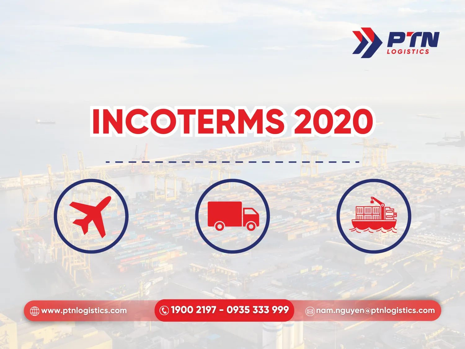 Incoterns 2020 trong vận tải biển