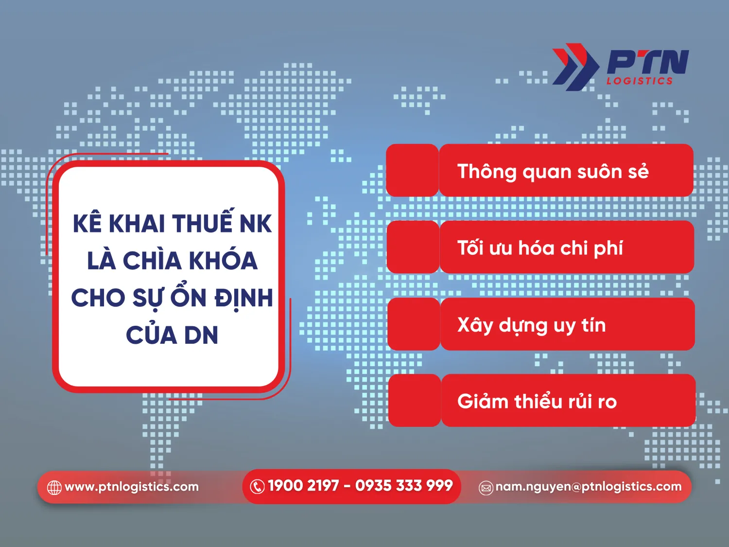 Kê khai thuế nhập khẩu là chìa khóa cho sự ổn định của DN