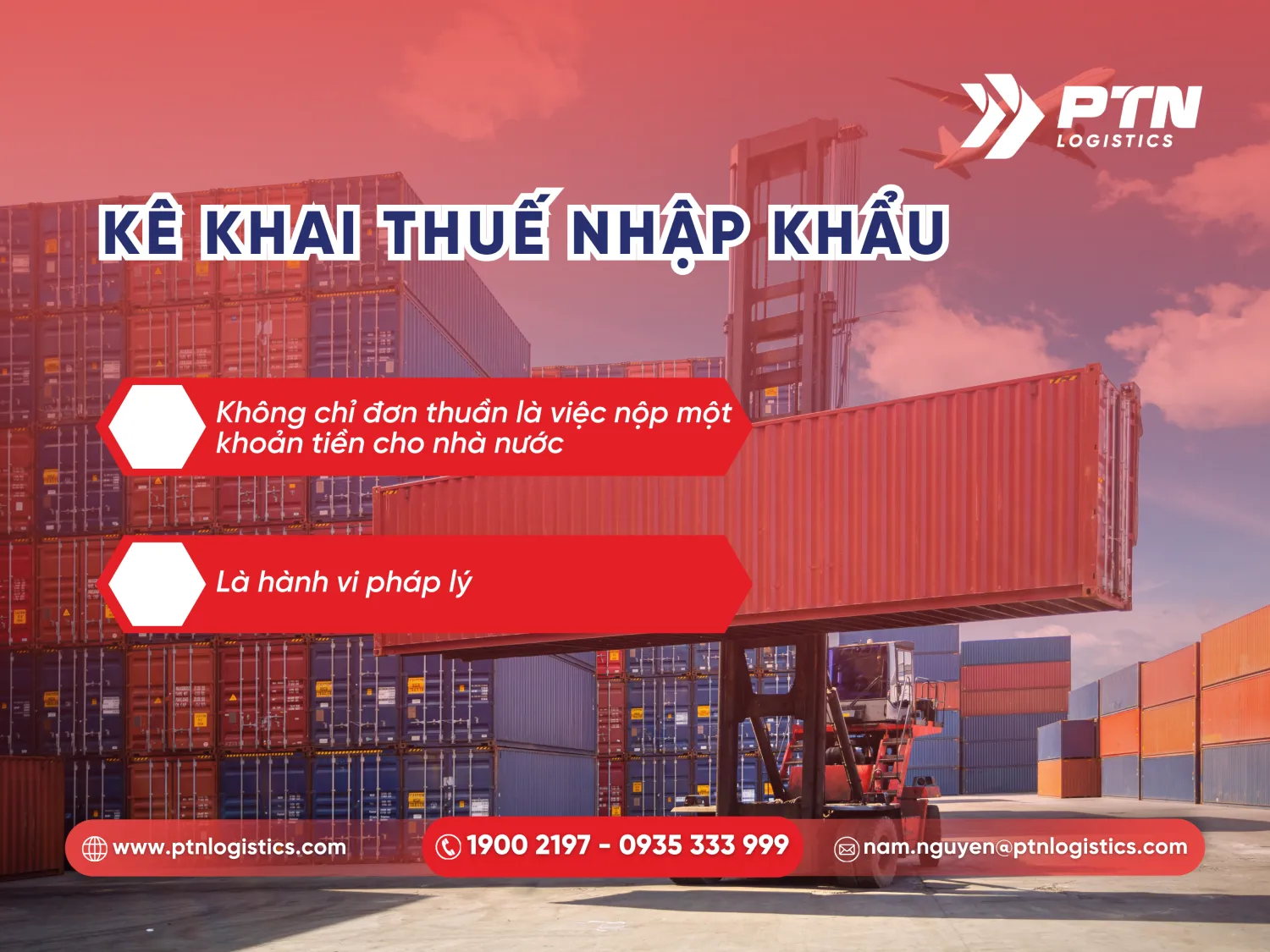 Kê khai thuế nhập khẩu là như thế nào?