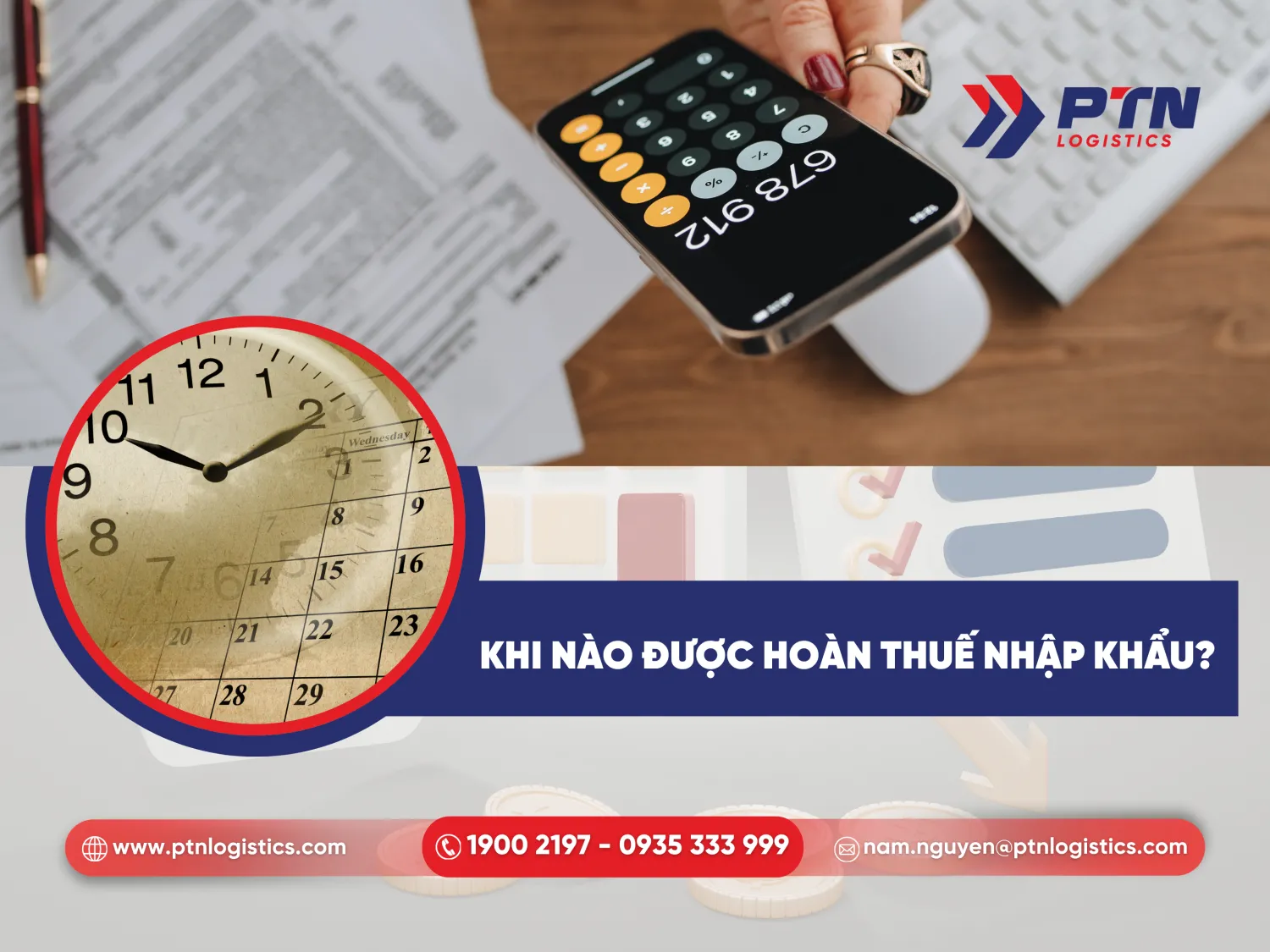Khi nào thì được hòa thuế nhập khẩu