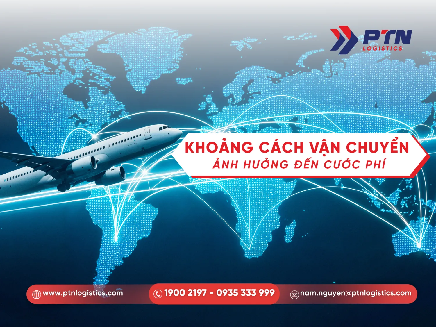 Khoảng cách vận chuyển ảnh hưởng đến cước phí