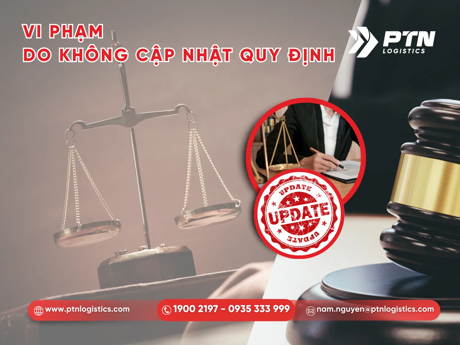 Không cập nhật luật dẫn đến vi phạm