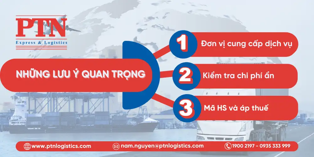 Lưu ý khi lựa chọn dịch vụ chuyển phát nhanh quốc tế