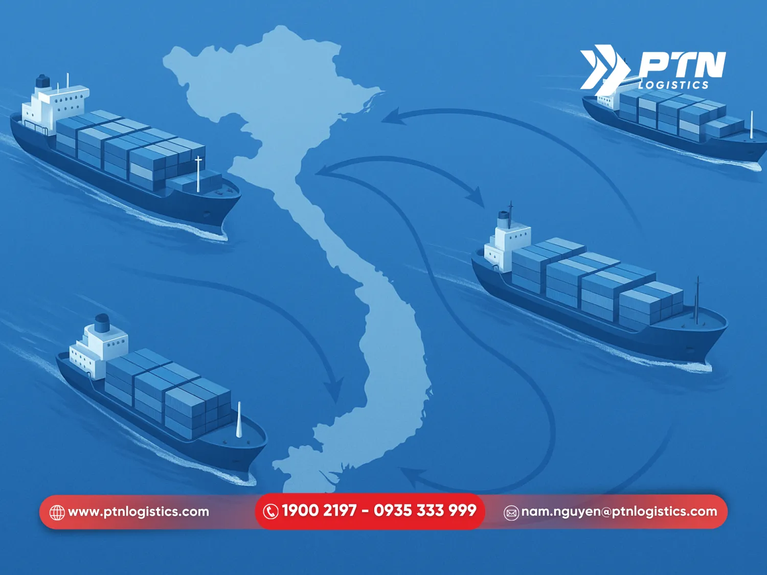 Mạng lưới tuyến đường biển hỗ trợ logistics địa phương linh hoạt hơn