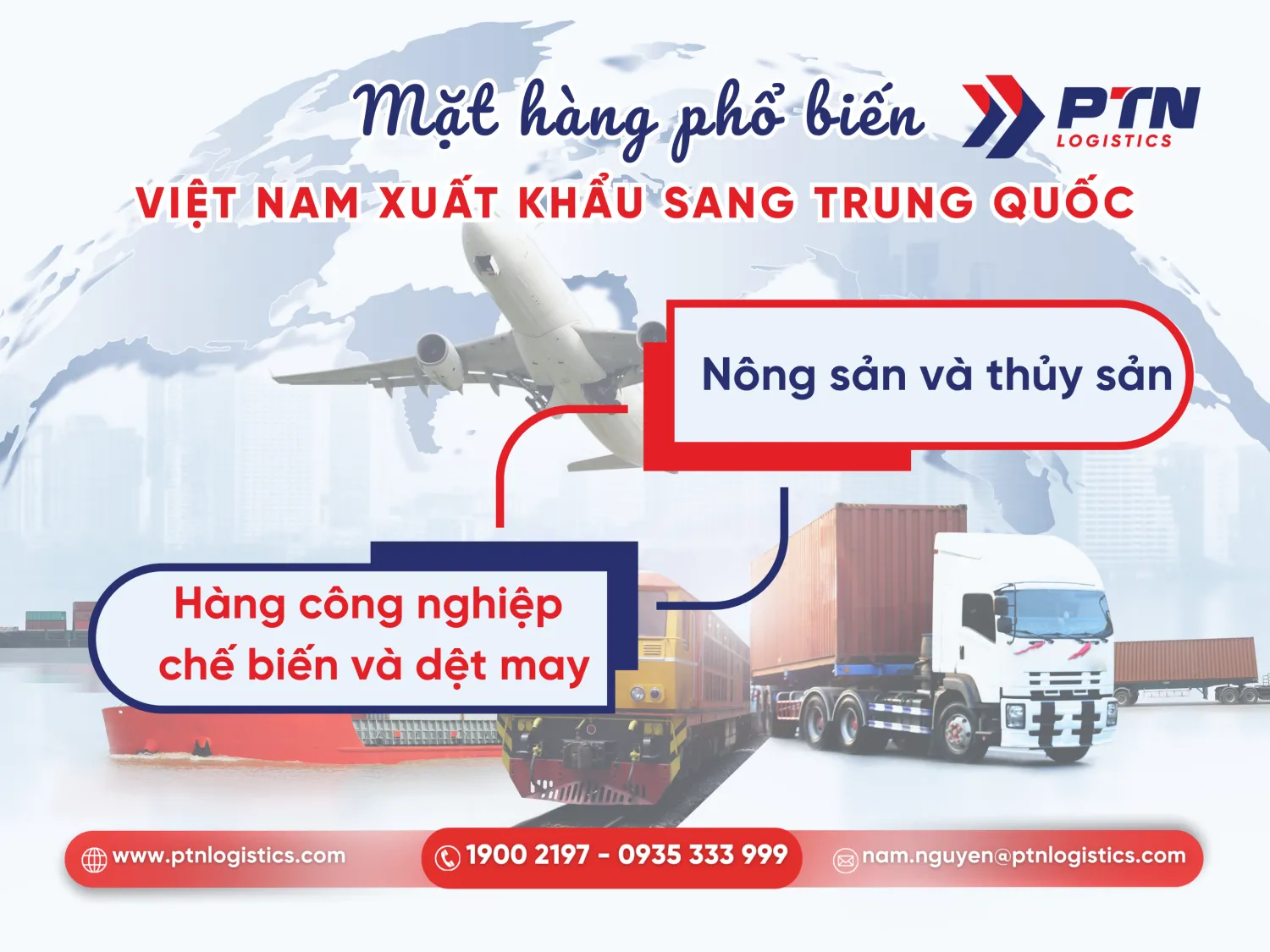 mặt hàng phổ biển Việt Nam xuất khẩu sang Trung Quốc