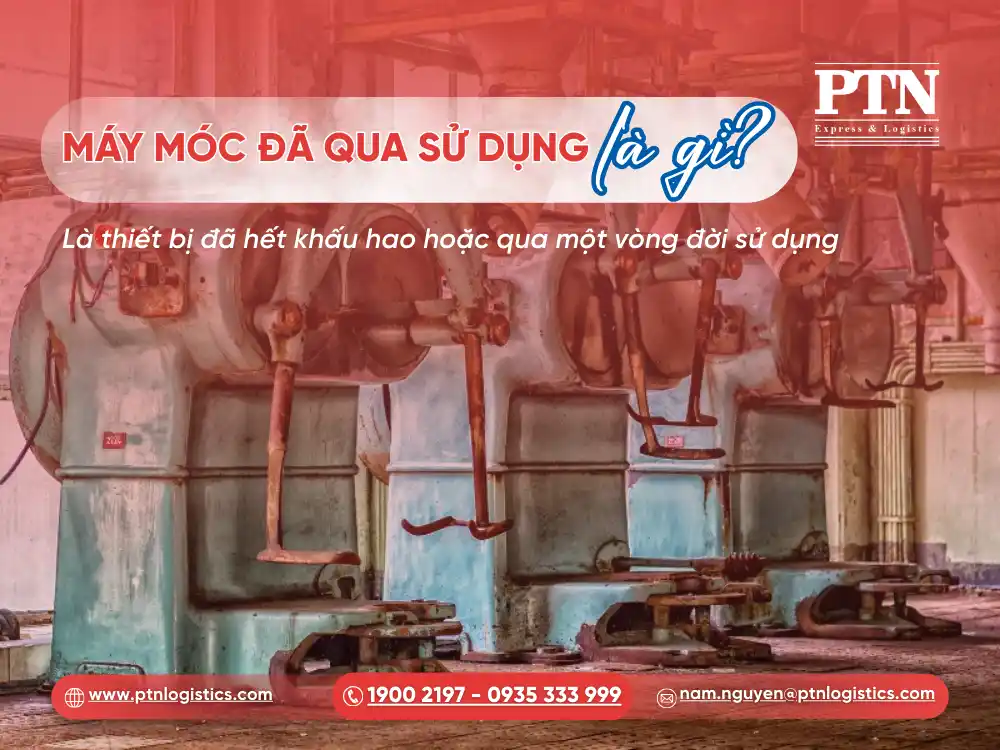 Máy móc đã sử dụng là gì?