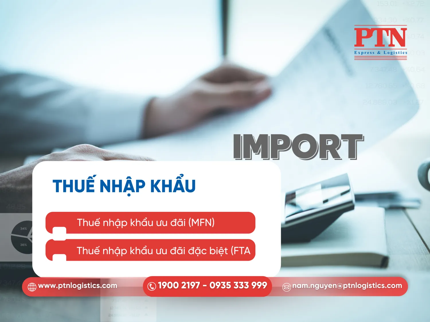Mục thuế NK sẽ phụ thuộc vào nguồn gốc xuất xứ của sản phẩm