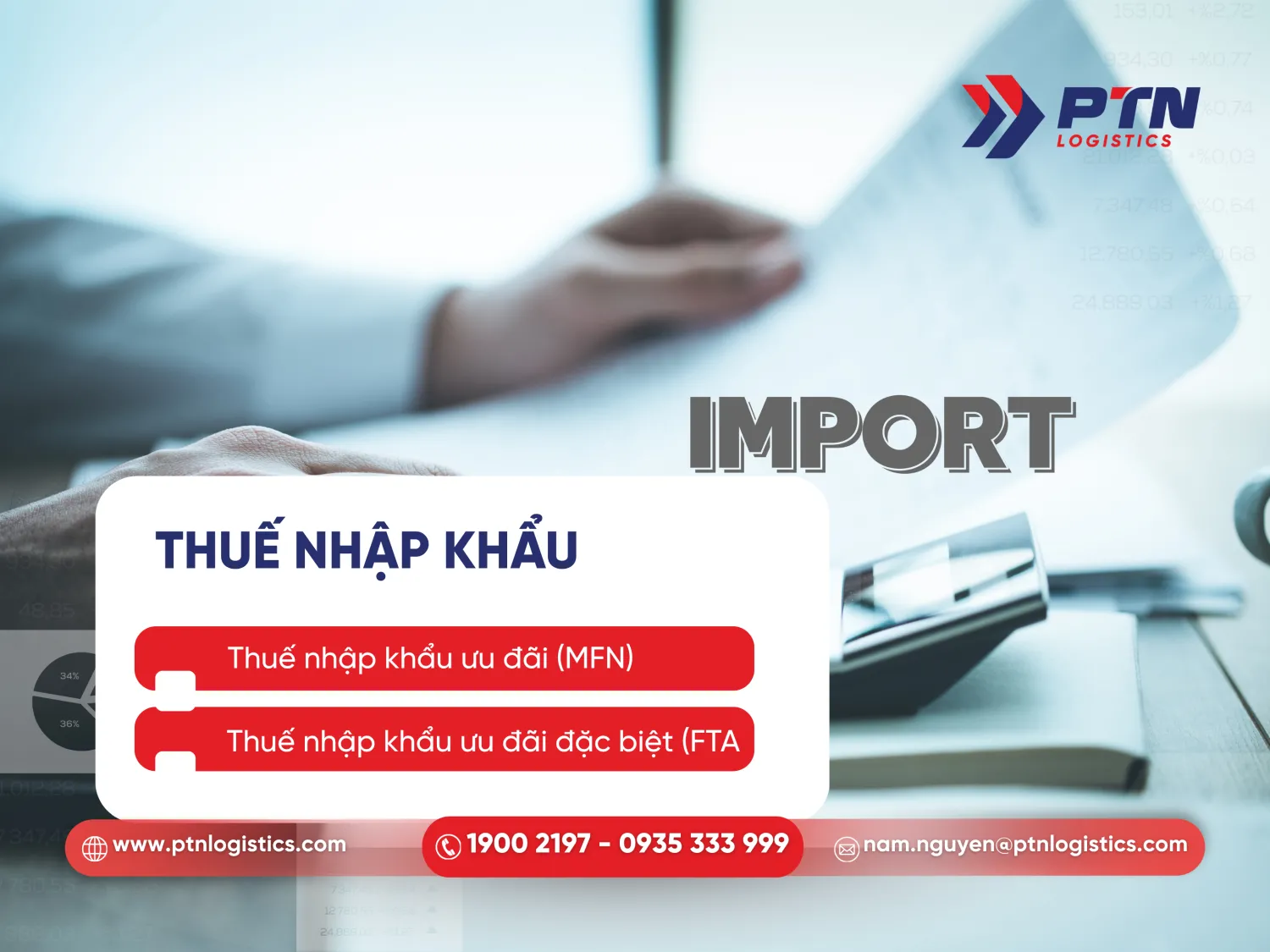 Mục thuế nhập khẩu sẽ phụ thuộc vào nguồn gốc xuất xứ của sản phẩm