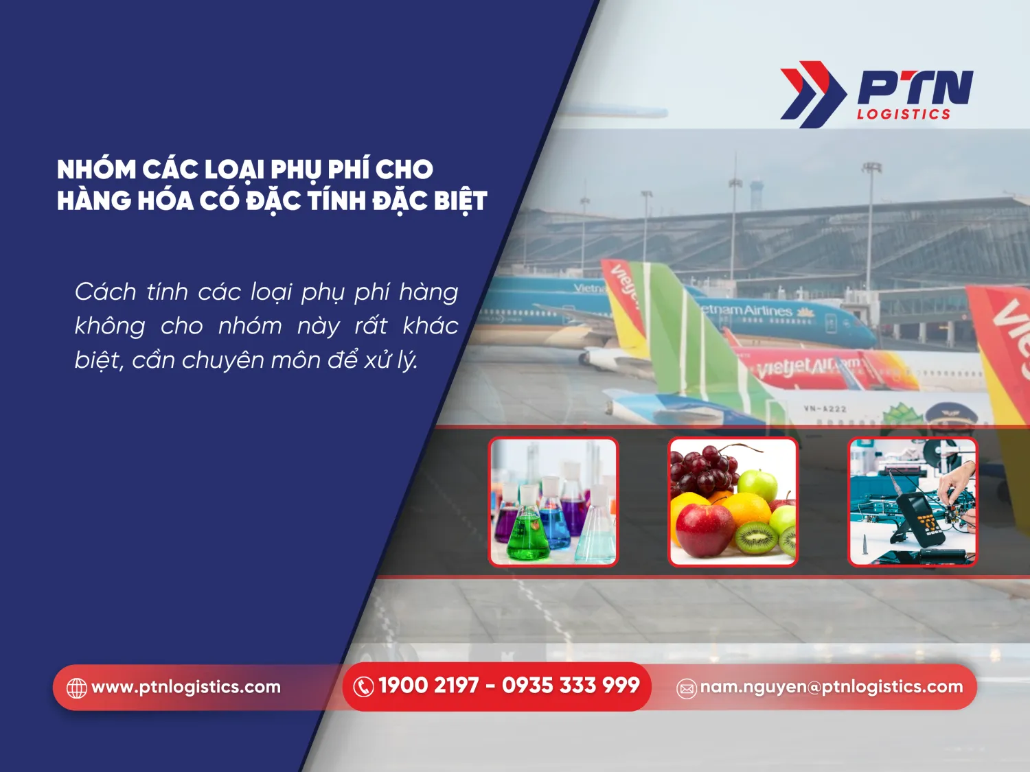 Nhóm các loại phụ phí cho hàng có tính đặc biệt