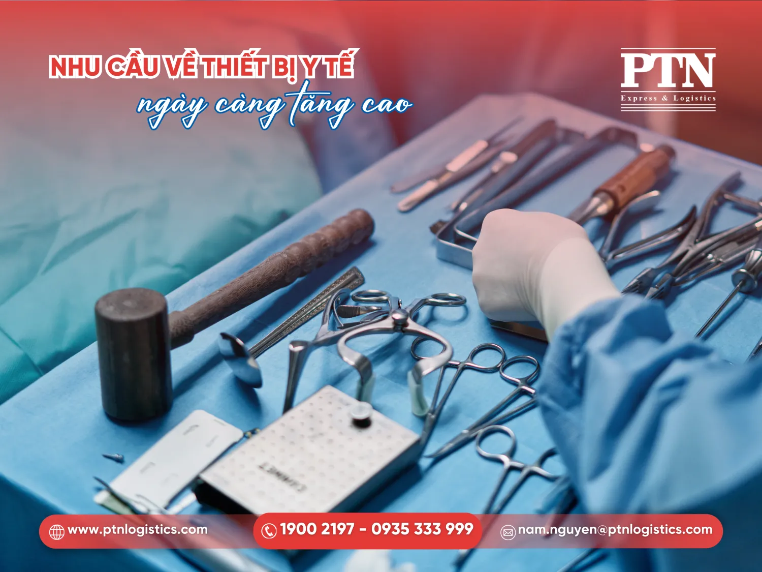 Nhu cầu về thiết bị y tế ngày càng tăng cao