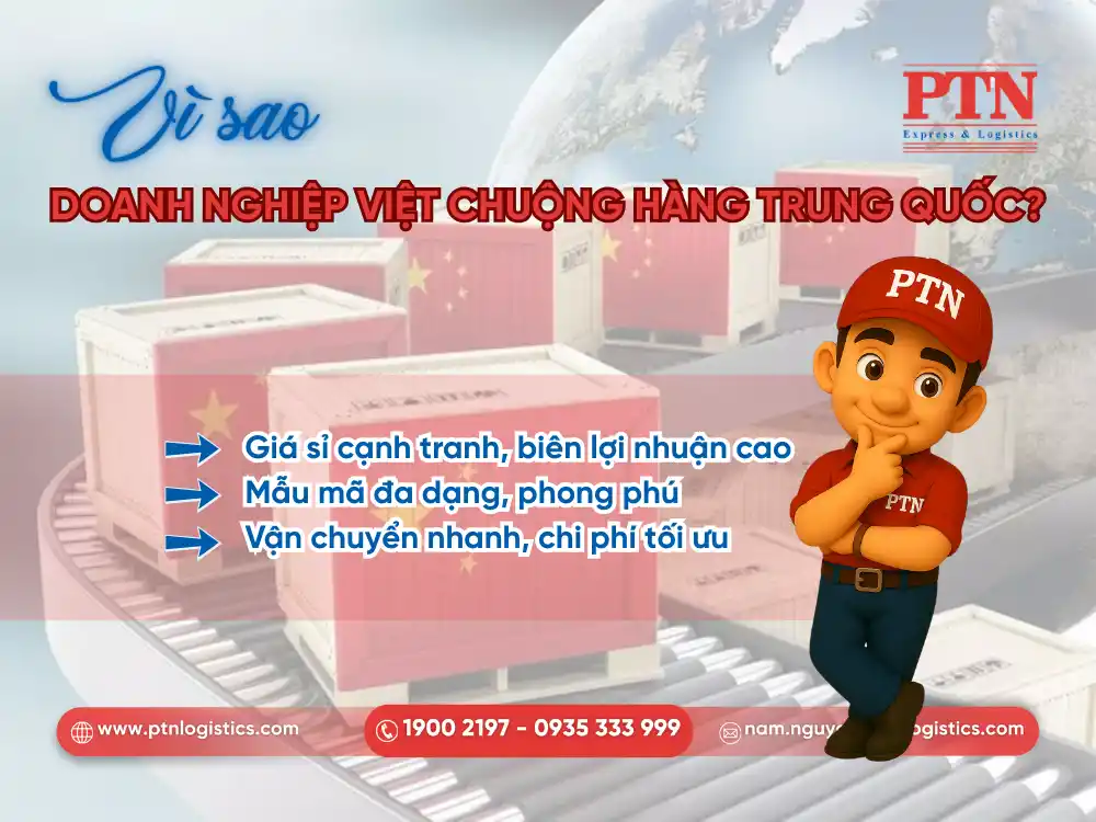 Những lợi thế khi nhập nguồn hàng từ Trung Quốc