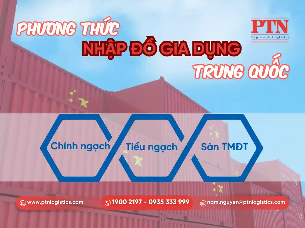 Những phương pháp nhập khẩu đồ gia dụng Trung Quốc
