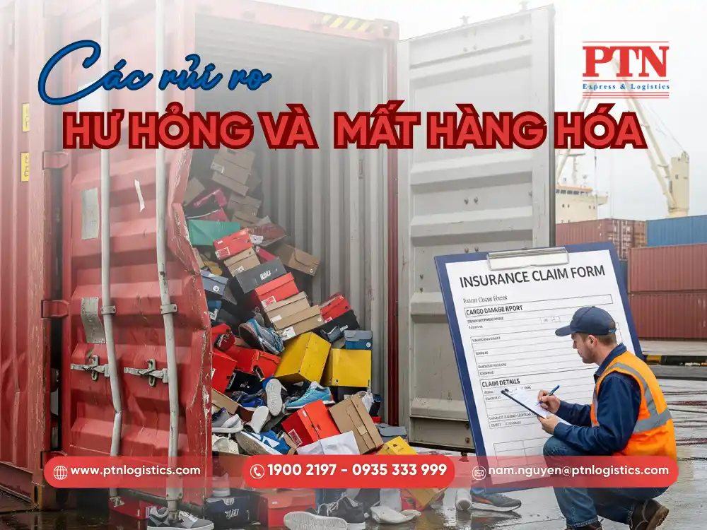 Các rủi ro về hư hỏng và mất mát hàng hóa