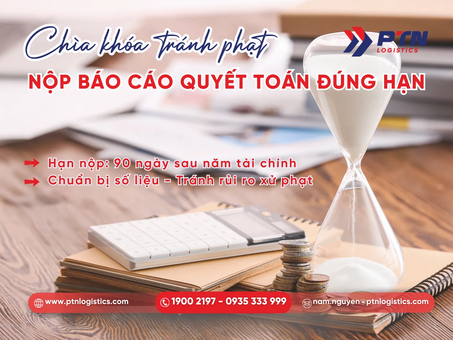Nộp báo cáo đúng hạn để tránh được rủi ro