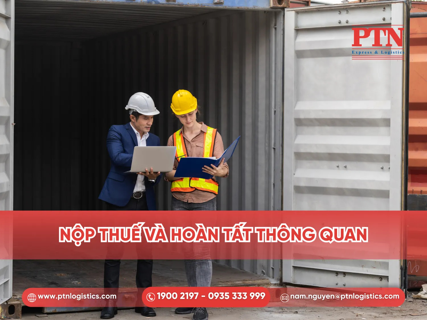 Nộp thuế và hoàn tất thông quan
