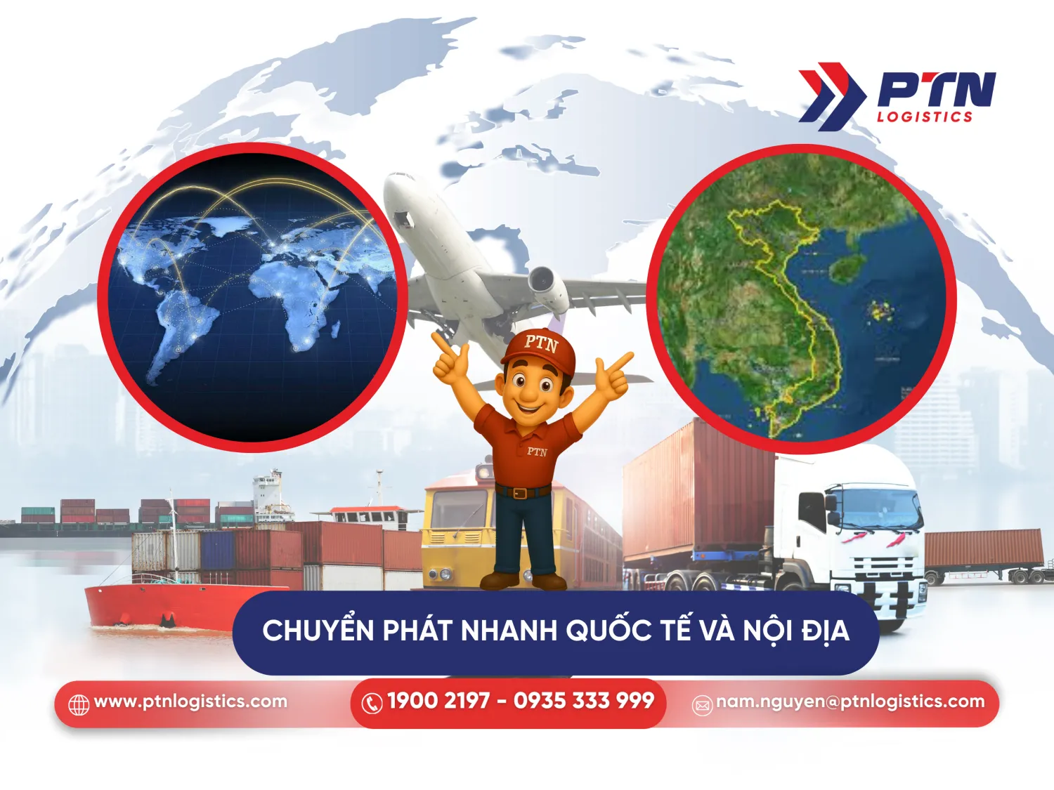 Phân biệt chuyển phát nhanh quốc tế và chuyển phát nhanh nội địa