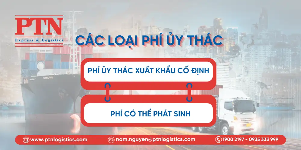 Phí ủy thác và phương thức thanh toán