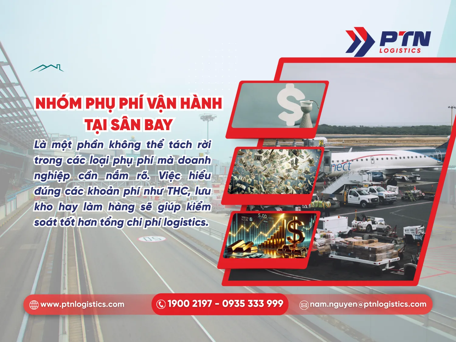 Phụ phí vận hành tại sân bay