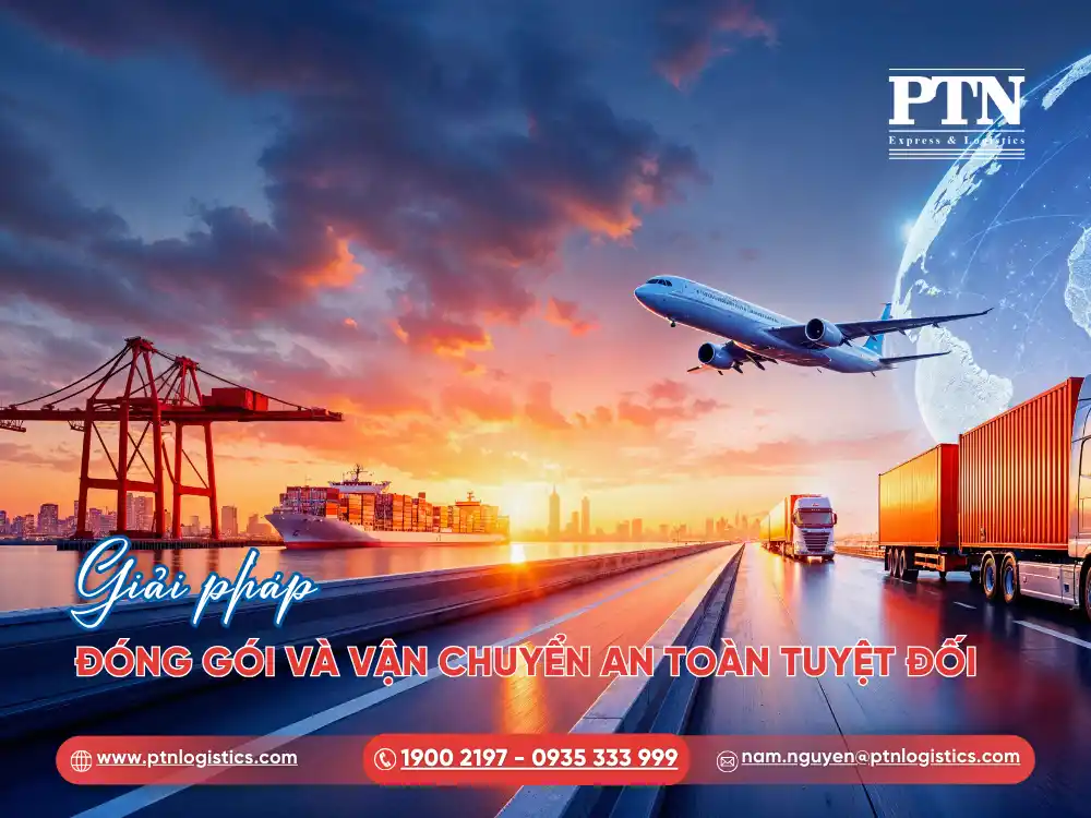 PTN Logistics: Giải pháp đóng gói và vận chuyển an toàn tuyệt đối