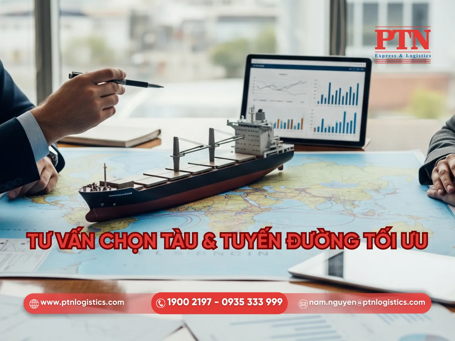 PTN Logitics giúp tư vấn lựa chọn hãng tàu