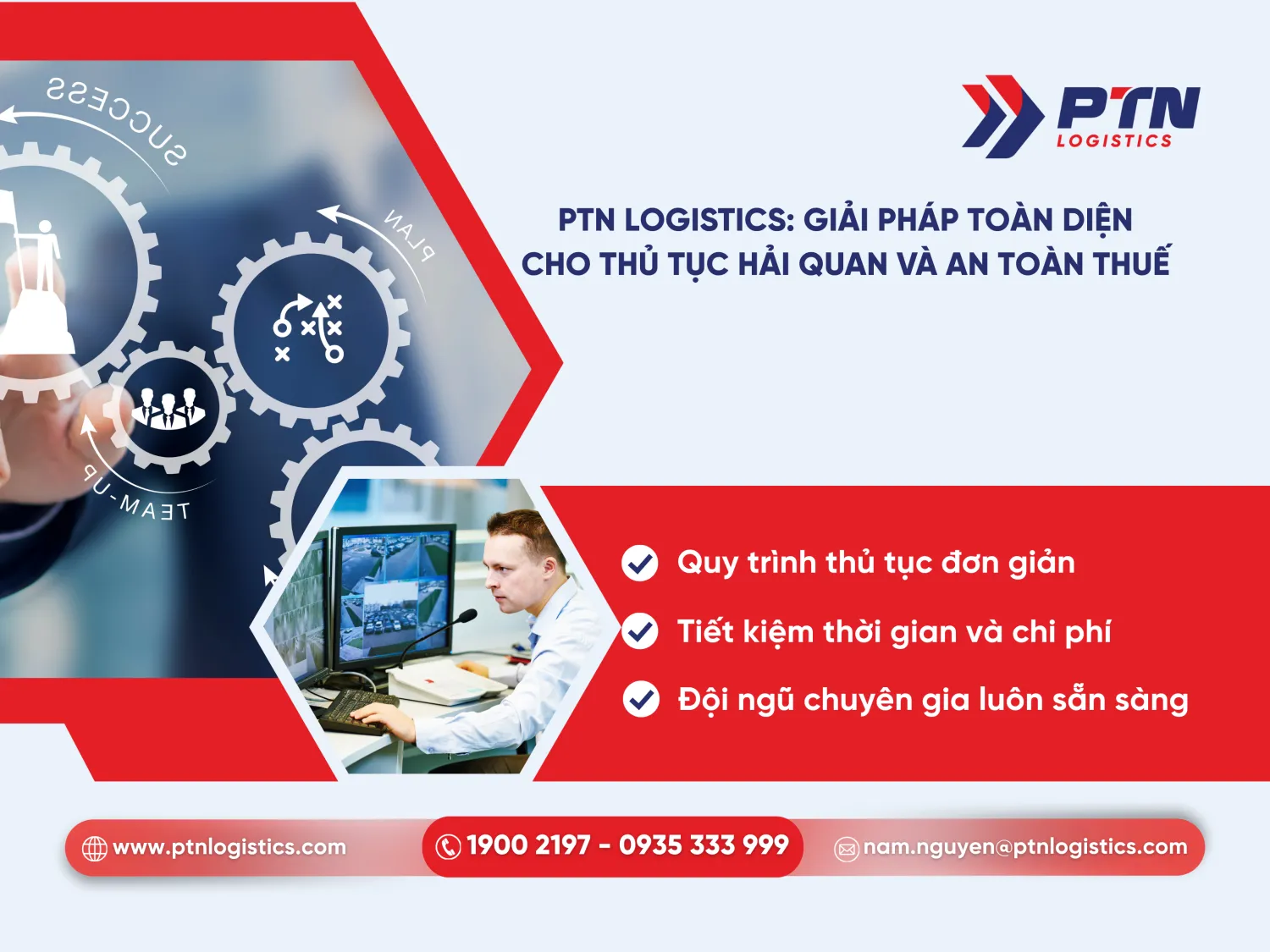 PTN Logistics là giải pháp toàn diện cho thủ tục hải quan và an toàn thuế
