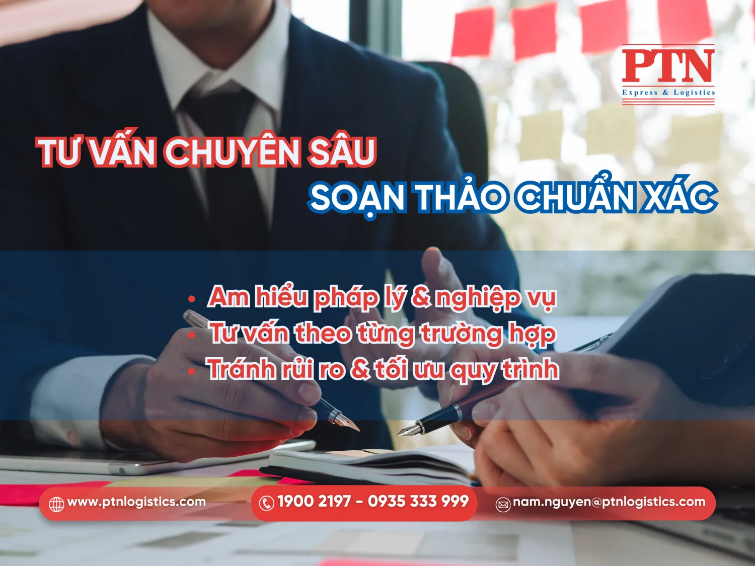 PTN Logistics với giải pháp tư vấn chuyên sâu