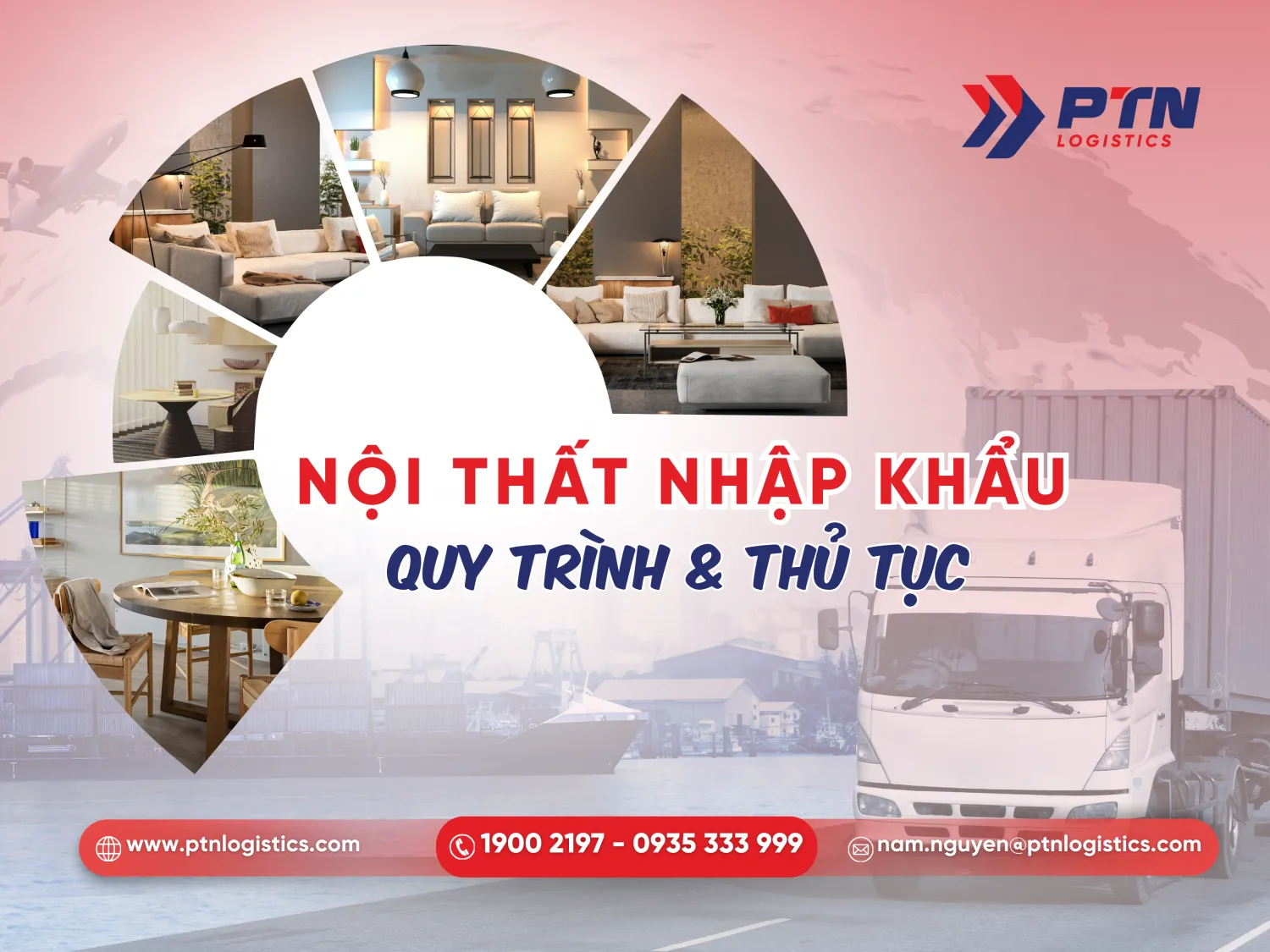 Quy trình và thủ tục cho mặt hàng nội thất nhập khẩu