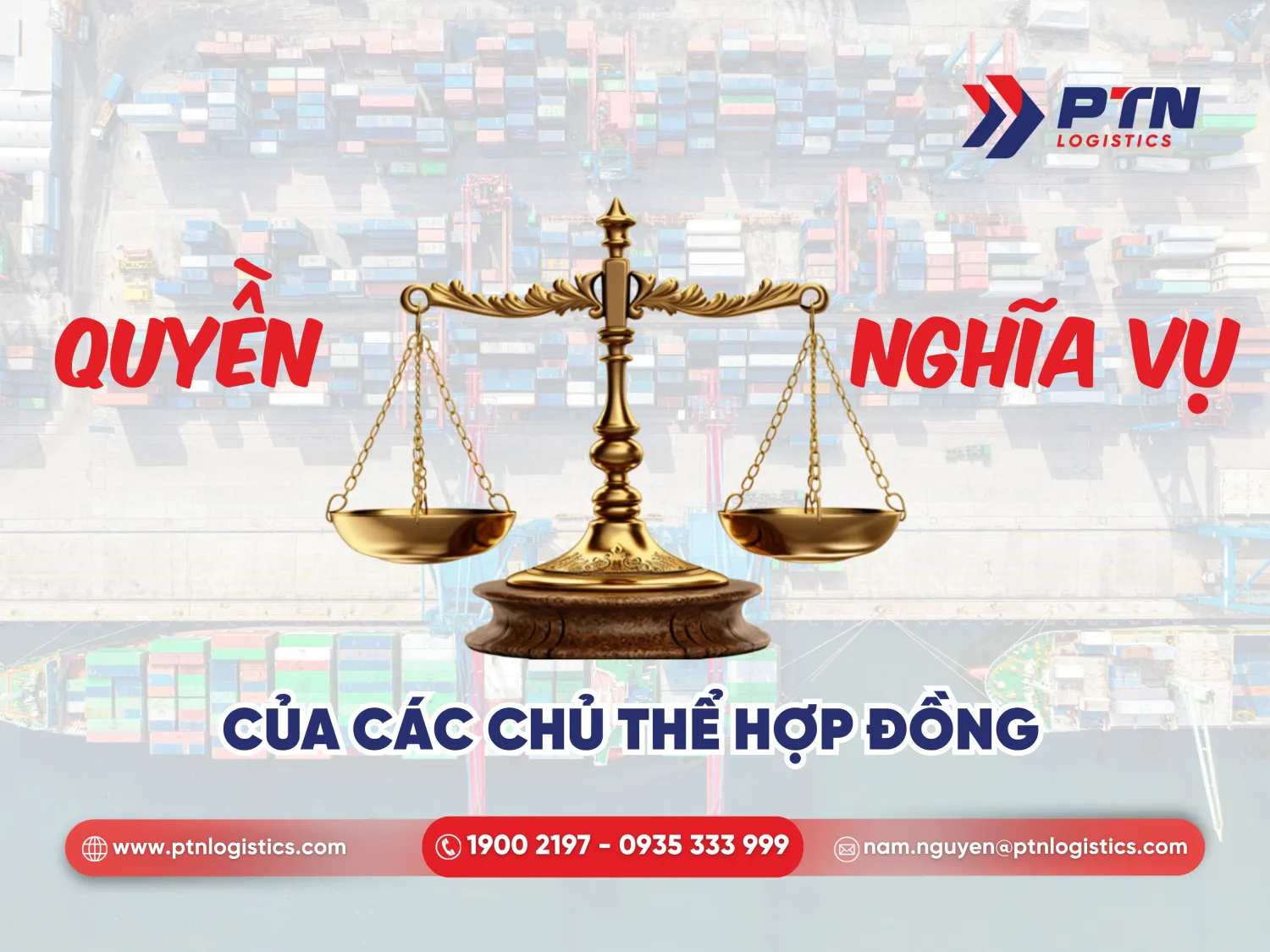 Quyền và nghĩa của các chủ thể trong hợp đồng