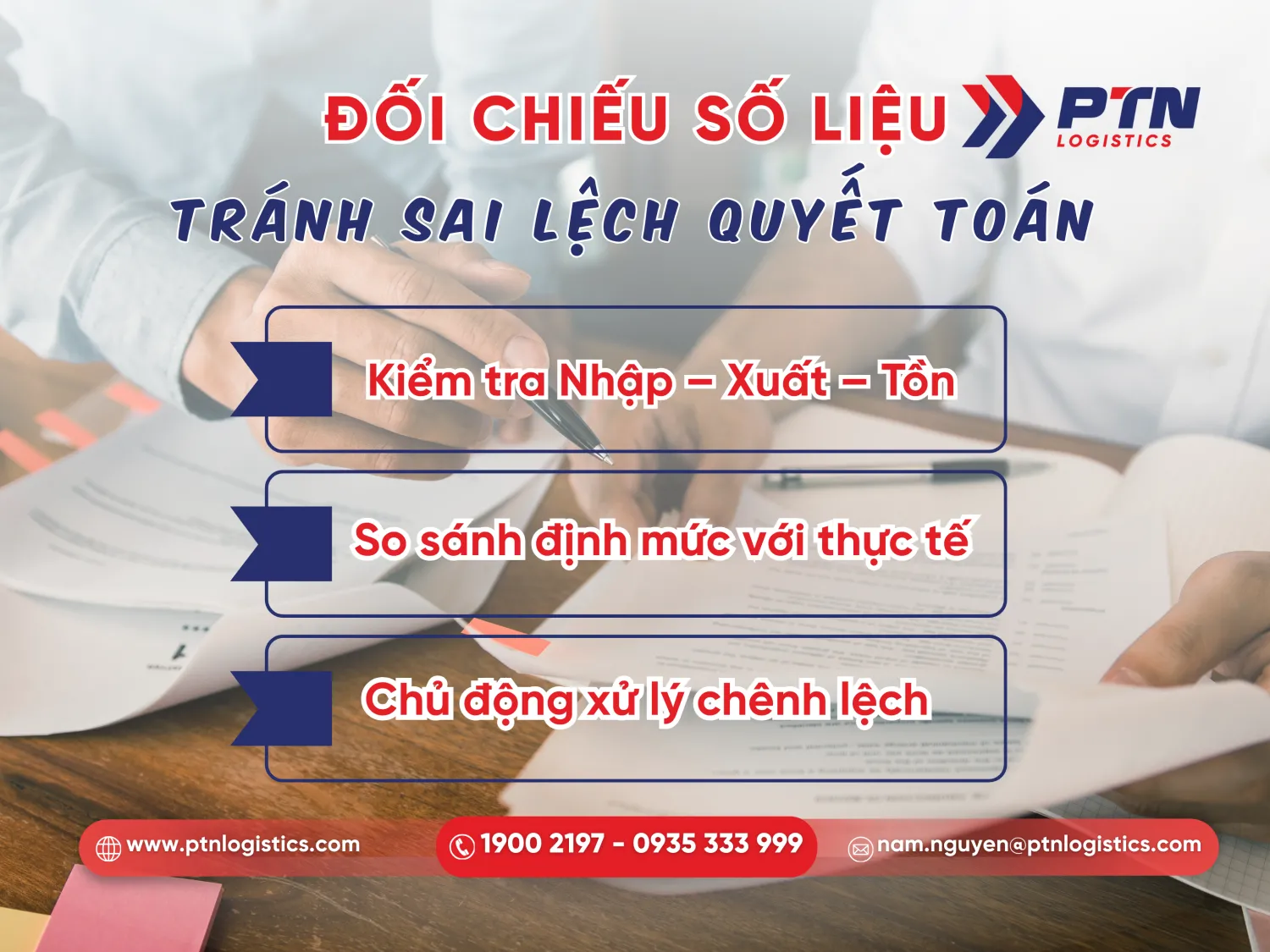Ra soát và đối chiếu số liệu để hạn chế sai sót