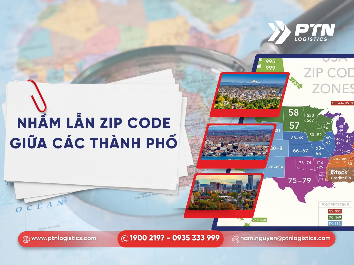 Rủi ro nhầm lẫn zip ncode giữa các thành phố cùng tên