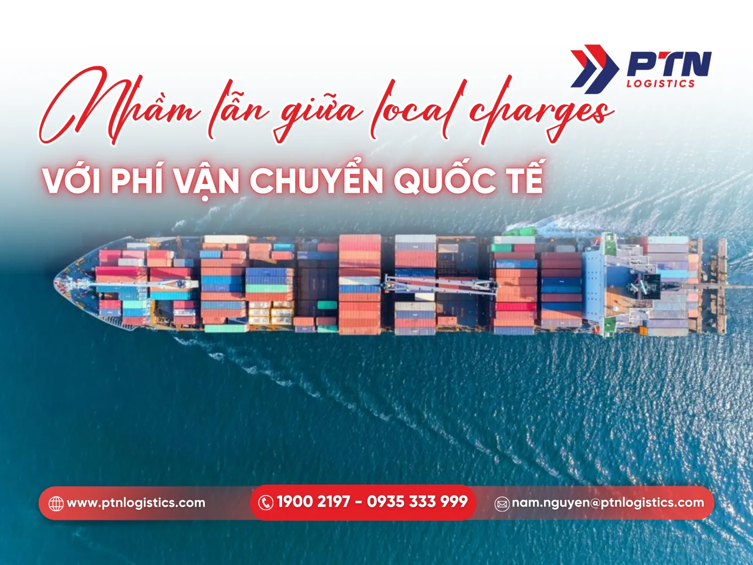 Sai lầm khi bỏ sót các phụ phí khi khai báo phí vận chuyển