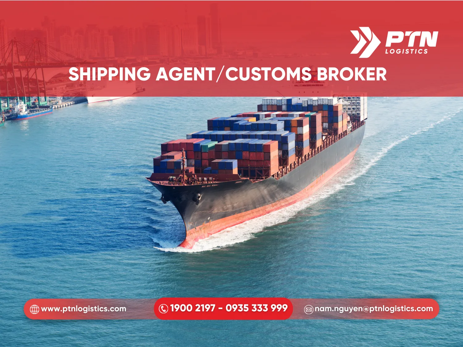 Shipping agent hay customs broken