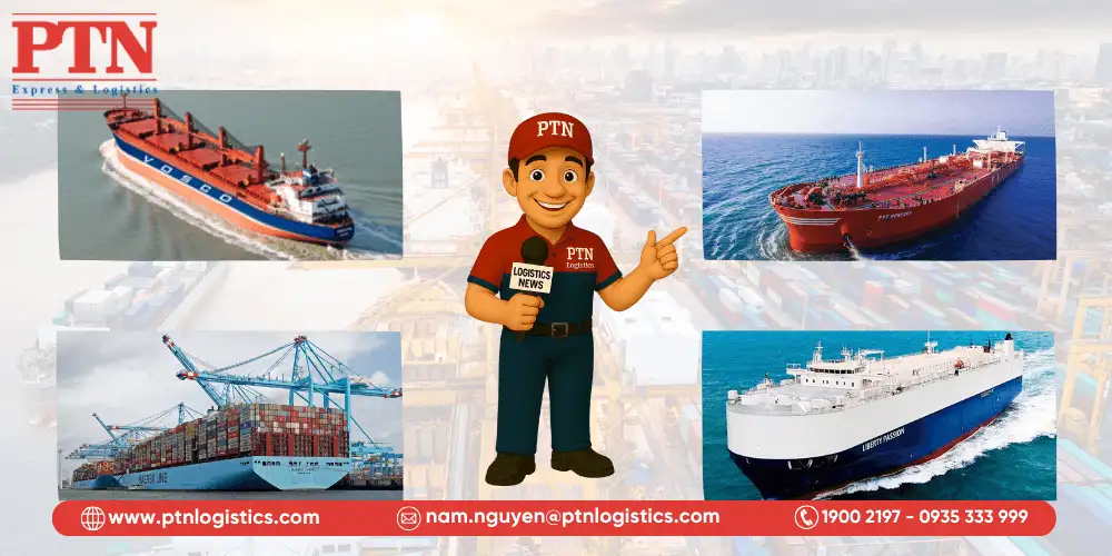 So sánh đơn giản với các loại tàu khác