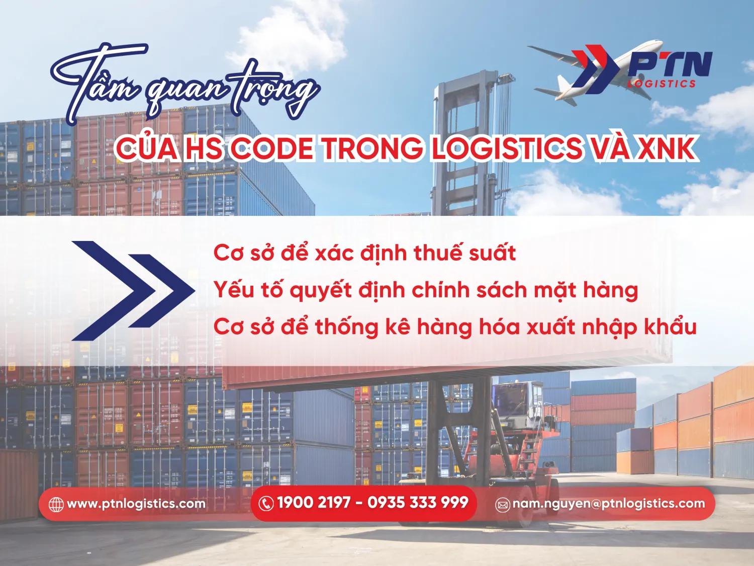 Tầm quan trọng của HS Code trong logistics