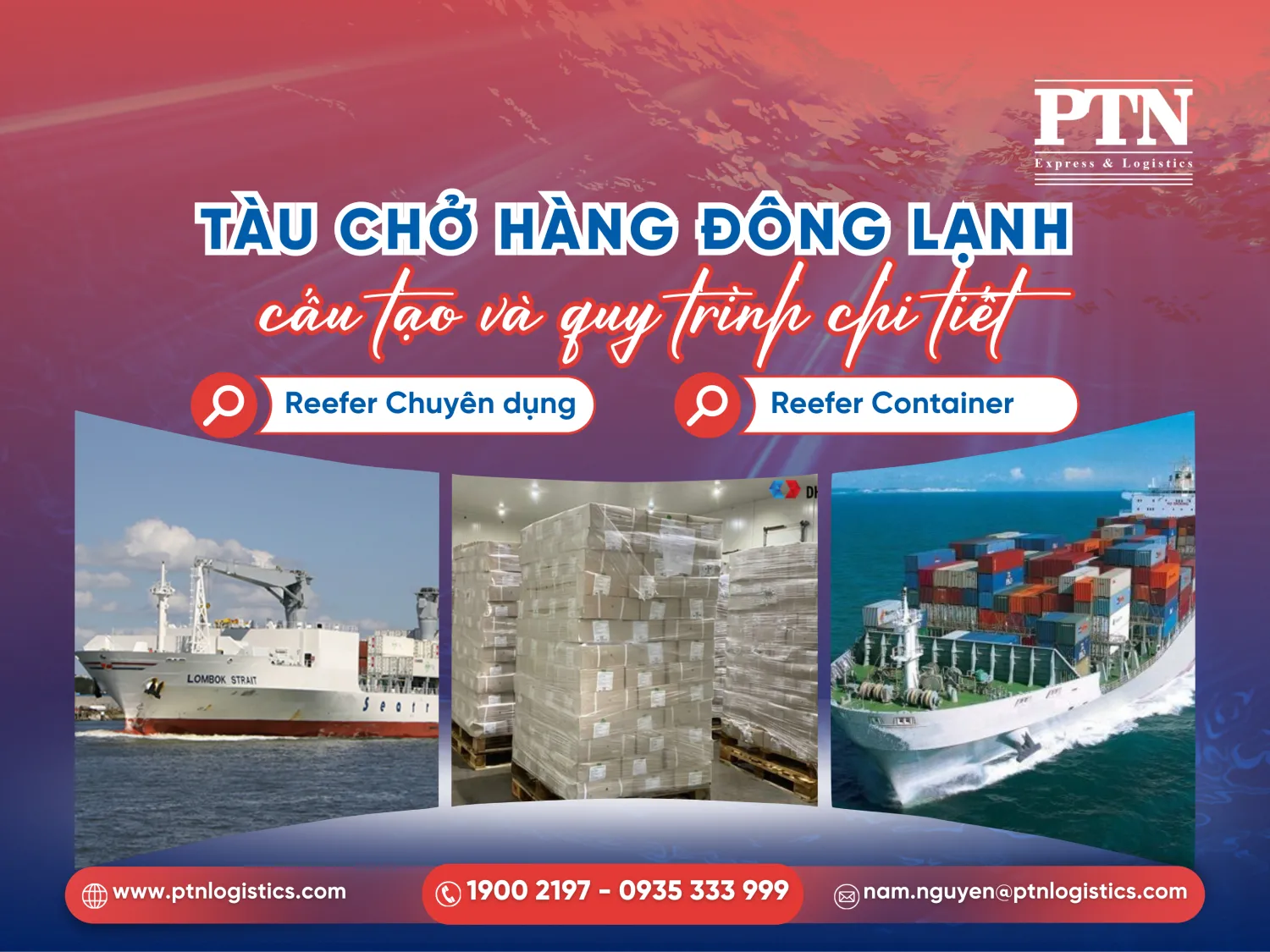 Tàu chở hàng đông lạnh : Cấu tạo và quy trình chi tiết