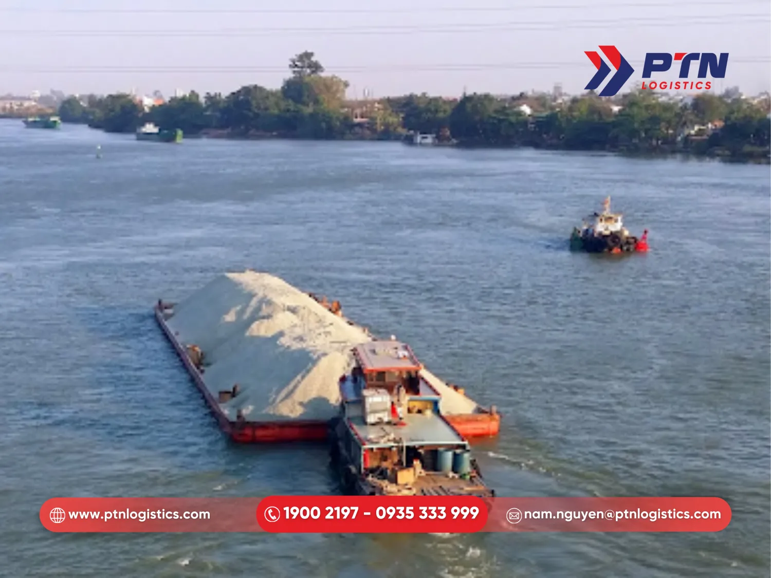 Tàu chở sà lan đại diện cho một phương thức vận tải độc đáo