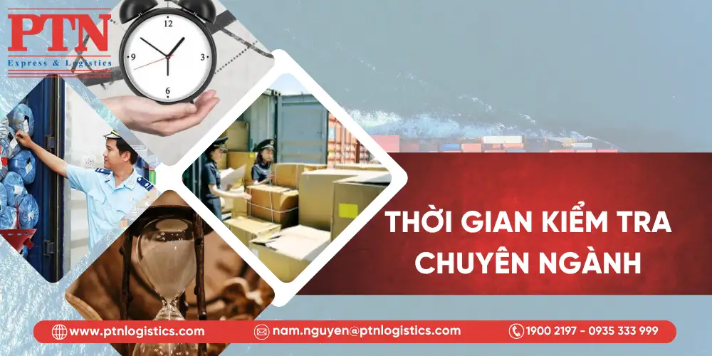 Thời gian kiểm tra chuyên ngành