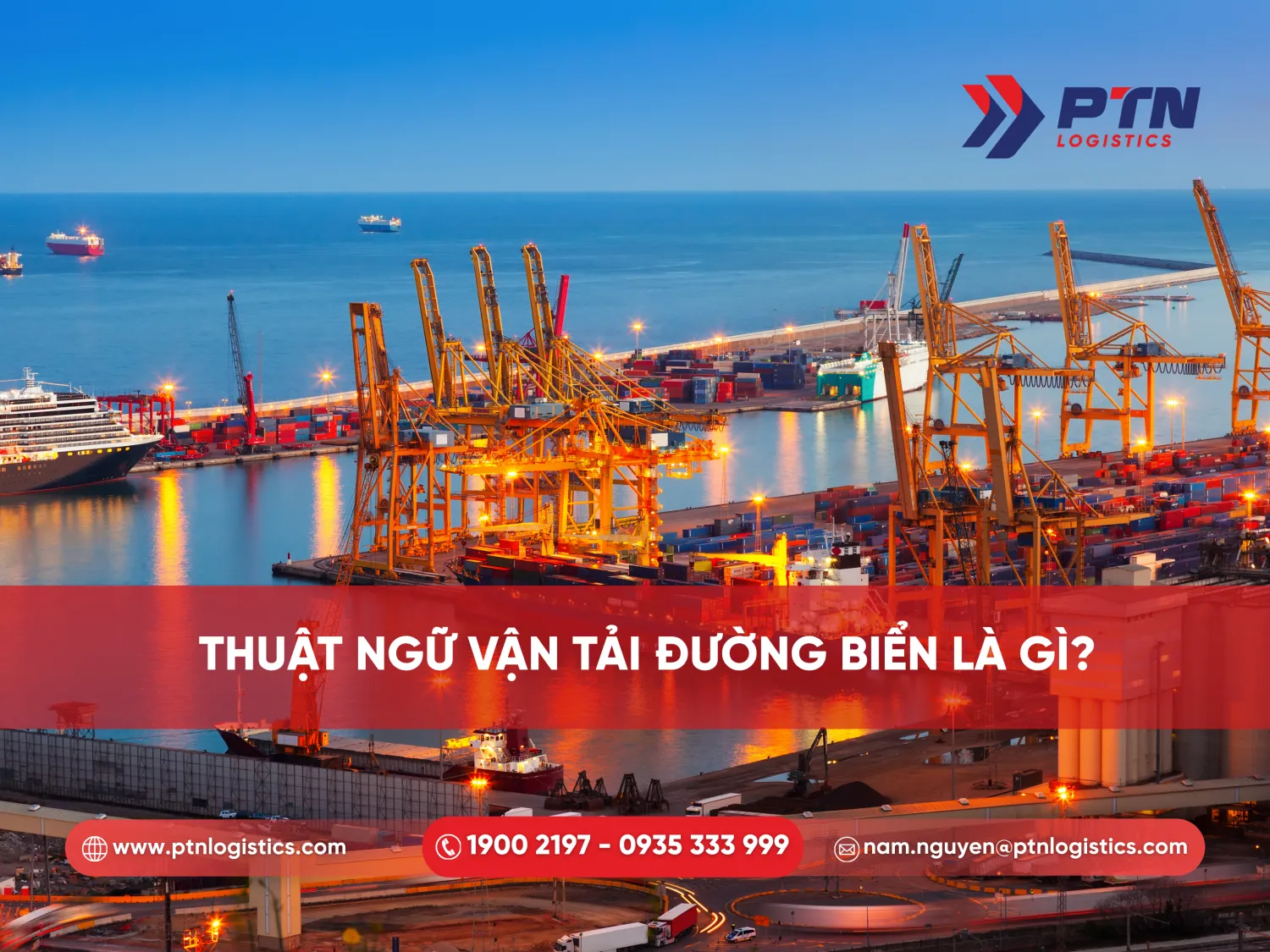 Thuật ngữ vận tải biển là như thế nào