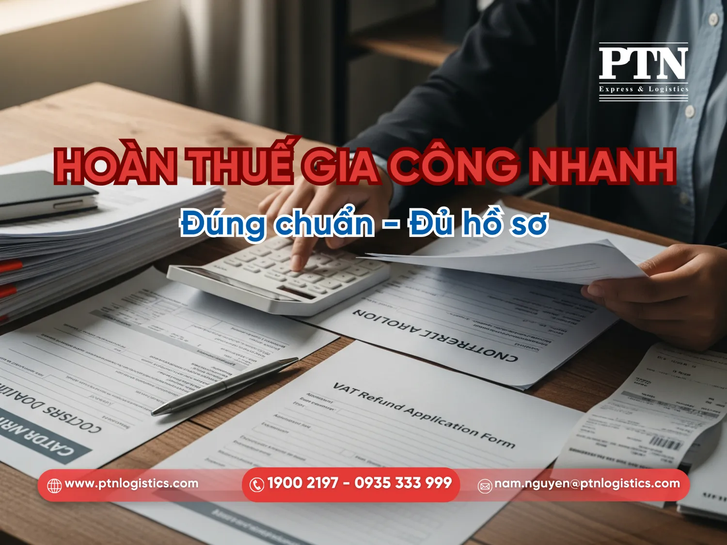 Thực hiện quy trình và hồ sơ xin hoàn thuế
