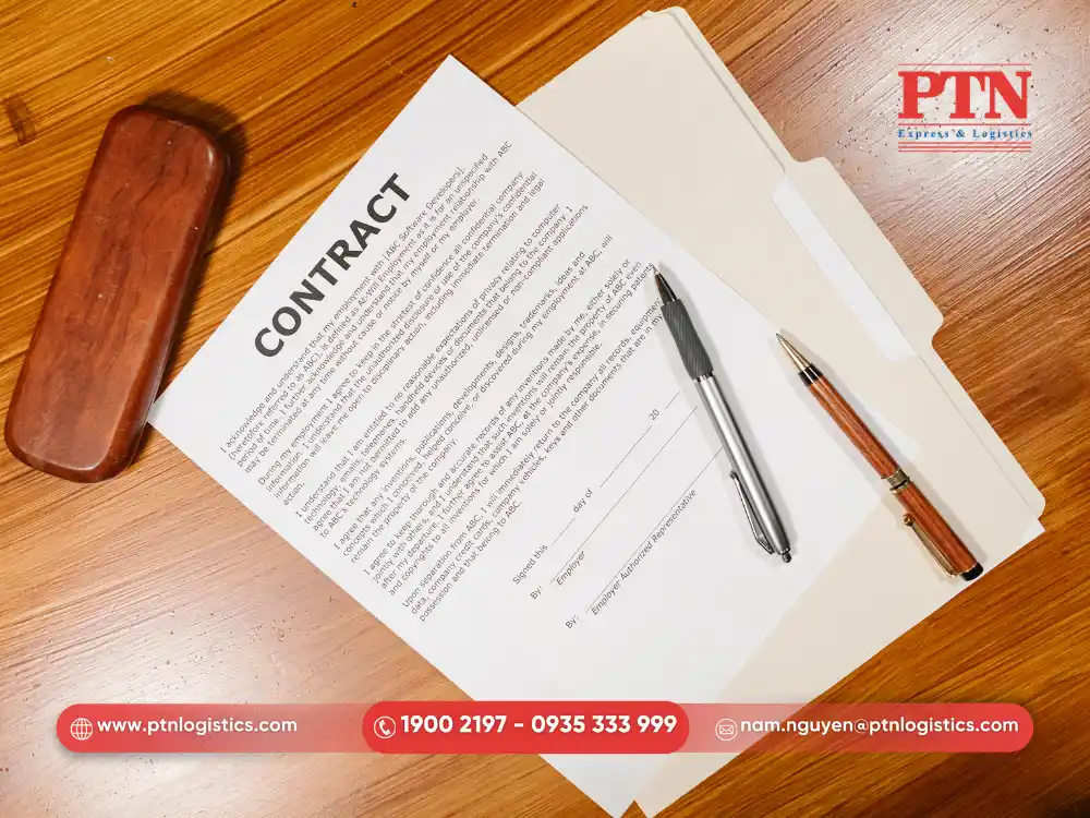 Tiến hành ký hợp đồng mua bán quốc tế