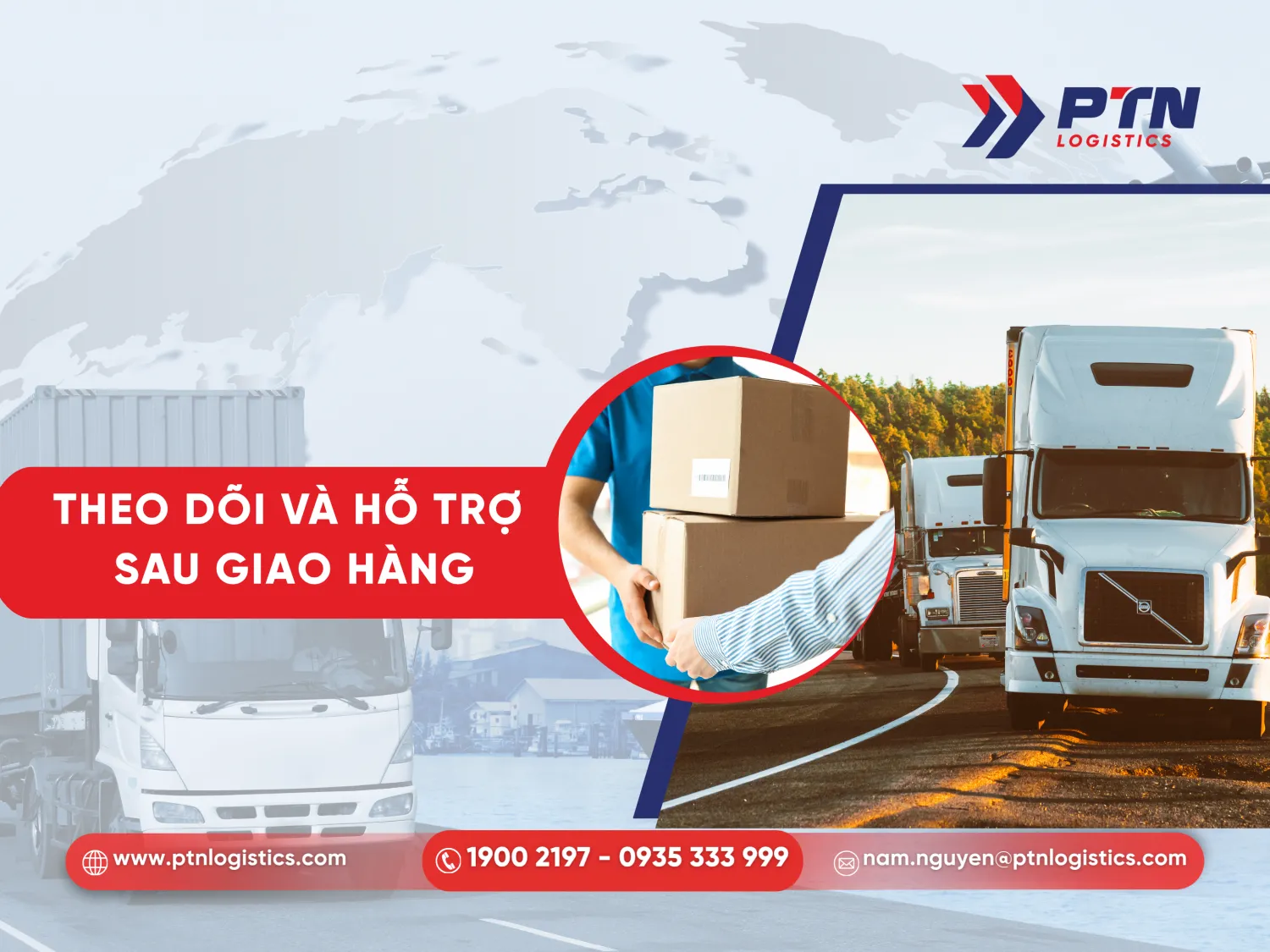 Tiến hành theo dõi và hỗ trợ sau giao hàng