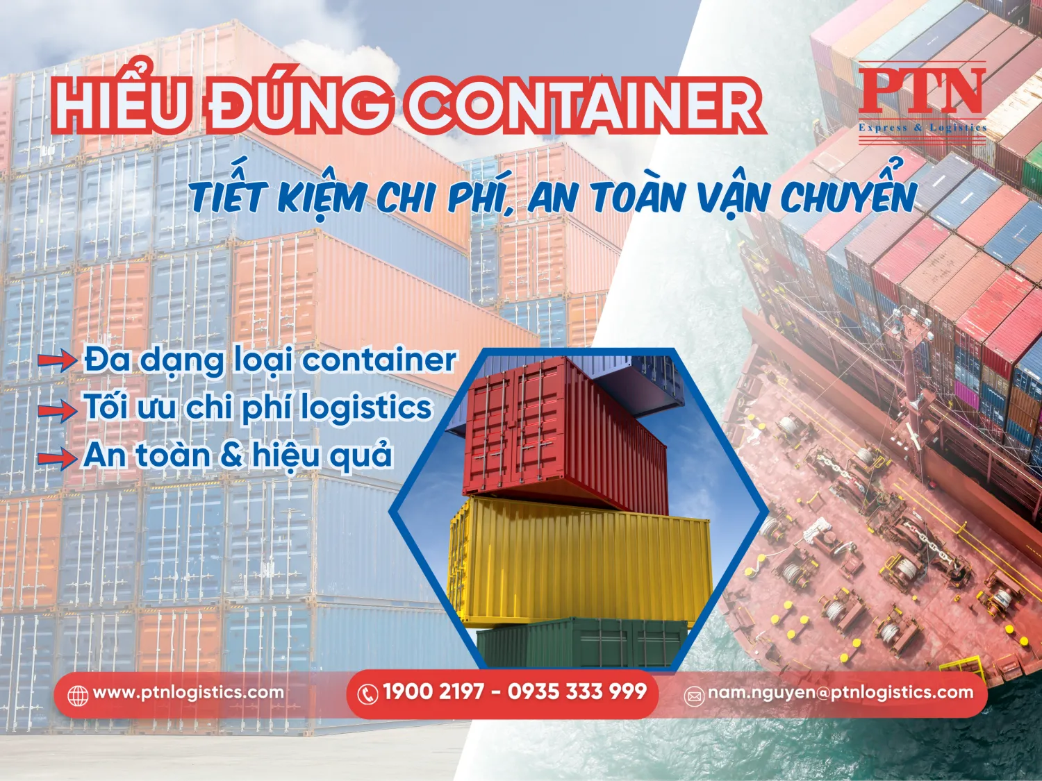 Tìm hiểu về các loại container đường biển